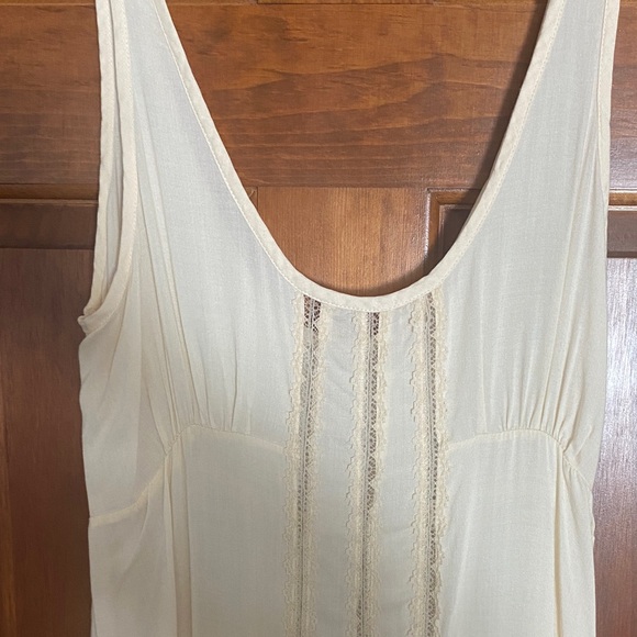 Free People Cream High Low Nighty - Picture 4 of 8